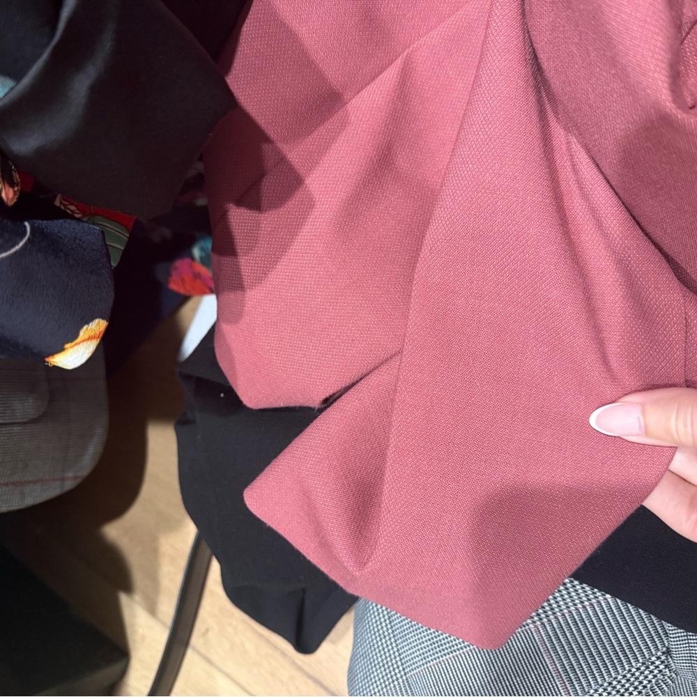 RARE M&S Pink Suit Pants ASO Kate Middleton - Picture 4 of 5